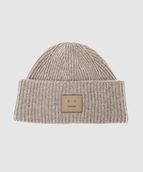 FACEロゴビーニー（ニットキャップ/ビーニー）｜Acne Studios（アクネ