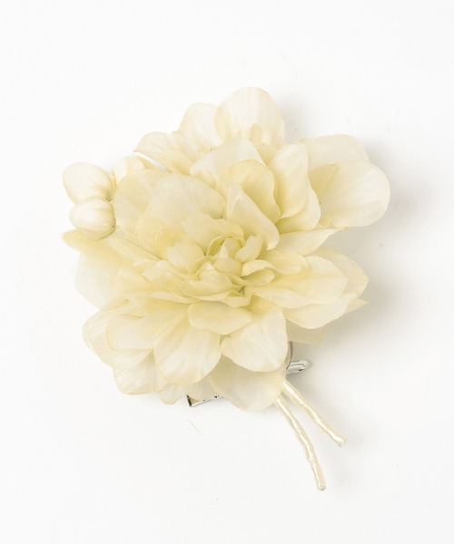 LEPSIM(レプシィム)の「【入卒式/セレモニー】フラワーコサージュ 604404(ブローチ/コサージュ・レディース・グレー/ライトベージュ/ネイビー・ONE SIZE)」の6枚目の写真