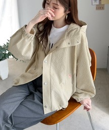 Java（ジャバ）の「《JaVa ジャバコラボ》爽やか感度100%、大人可愛い レトロスポーツ。 ライトサッカーフードブルゾン（ブルゾン）」