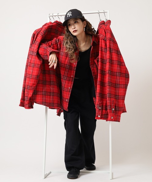 PRO CLUB フランネルシャツジャケット（ブルゾン）｜PRO CLUB （プロ