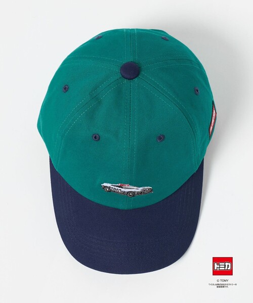 green label relaxing（グリーンレーベルリラクシング）の「【別注】＜TOMICA＞キャップ / キッズ（ハット・キッズ・ケリーグリーン/ライトブルー/オフホワイト・FREE(53-55cm)）」の7枚目の写真