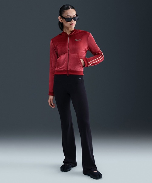 NIKE(ナイキ)の「NIKE W NSW TRND VLR FZ HD LS TOP / ナイキ ウィメンズ NSW TRND VLR FZ HD L/S トップ 【SP】(パーカー・レディース・アイボリー/ブラウン/レッド・S/M/L)」の11枚目の写真