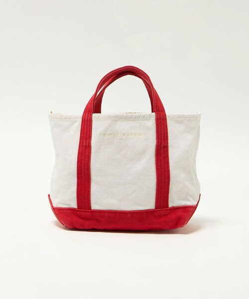 UNITED ARROWS（ユナイテッドアローズ）の「オーガニックコットン トートバッグ S（トートバッグ・メンズ・レッド/ネイビー/ケリーグリーン/オレンジ/コバルトブルー/パープル・FREE）」の5枚目の写真