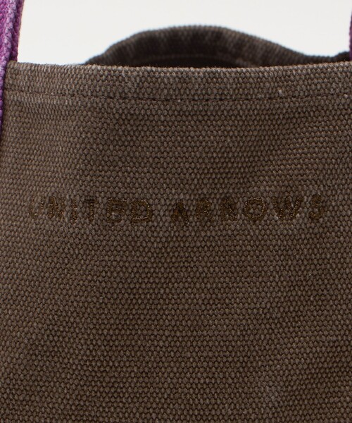 UNITED ARROWS（ユナイテッドアローズ）の「オーガニックコットン トートバッグ S（トートバッグ・メンズ・レッド/ネイビー/ケリーグリーン/オレンジ/コバルトブルー/パープル・FREE）」の11枚目の写真