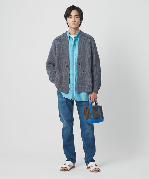 UNITED ARROWS（ユナイテッドアローズ）の「オーガニックコットン トートバッグ S（トートバッグ・メンズ・レッド/ネイビー/ケリーグリーン/オレンジ/コバルトブルー/パープル・FREE）」の9枚目の写真