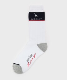 adabat（アダバット）の「【ADABAT NAVY】バイカラーレギュラーソックス（ソックス/靴下）」