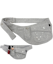 PLASMASPHERE（プラズマスフィア）の「フリーズレイヤードポケットウォレットベルトバッグ_グレー（ボディバッグ/ウエストポーチ）」