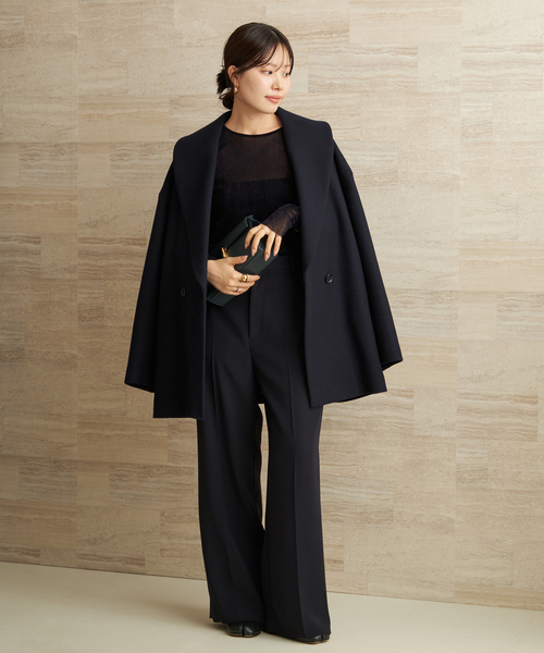 plage Double melton コート　本日まで セール】Double melton コート（その他アウター）｜Plage（プラージュ