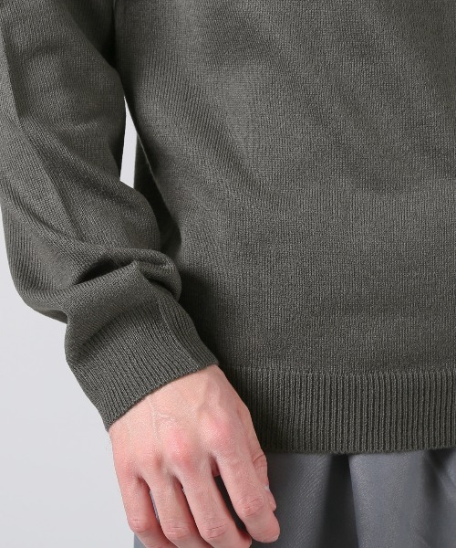 LUXSTYLE(ラグスタイル)の「カシミヤタッチタートルネックセーター(ニット/セーター・メンズ・ホワイト/ブラック/チャコールグレー・M/L/XL)」の13枚目の写真