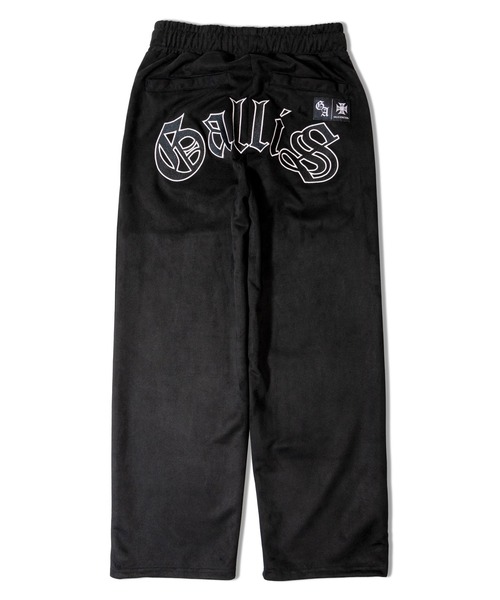 GALLIS ADDICTION(ガリスアディクション)の「GA SUEDE 刺繍 PANTS(スウェットパンツ・メンズ・アイボリー/ブラック・M/L)」の4枚目の写真