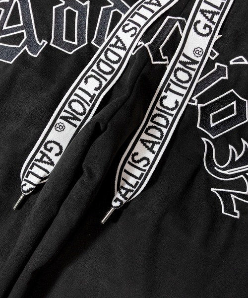 GALLIS ADDICTION(ガリスアディクション)の「GA SUEDE 刺繍 PANTS(スウェットパンツ・メンズ・アイボリー/ブラック・M/L)」の5枚目の写真