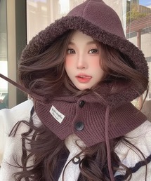 by LEGNA（バイレグナ）の「バラクラバニット帽（ニットキャップ/ビーニー）」