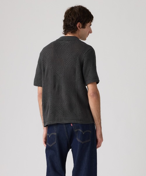 Levi's(リーバイス)の「Levi's/リーバイス セーター キャンプシャツ(シャツ/ブラウス・メンズ・ブラック・XL/L/M/S)」の2枚目の写真