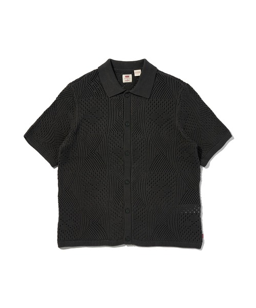 Levi's(リーバイス)の「Levi's/リーバイス セーター キャンプシャツ(シャツ/ブラウス・メンズ・ブラック・XL/L/M/S)」の4枚目の写真
