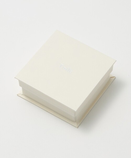 Steven Alan(スティーブンアラン)の「<Toile>SQUARE GLASS BEADS NECKLACE/ネックレス(ネックレス・レディース・ホワイト/ライトブルー・FREE)」の8枚目の写真