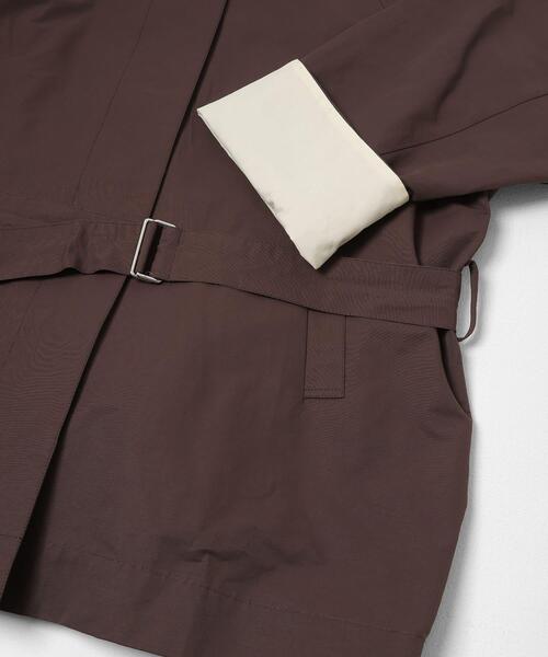 KBF（ケイビーエフ）の「テントラインBIGミドルコート（その他アウター・レディース・ブラウン/ベージュ/ネイビー・ONE）」の21枚目の写真