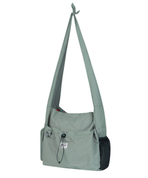 MAGOODGAN（メックウッドガン）の「バケット9111ナイロンカーキクロスバッグ（メッセンジャーバッグ）」