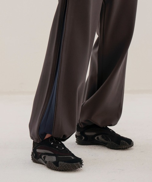 DRESSLAVE(ドレスレイブ)の「set up jersey pants(セットアップジャージーパンツ)(その他パンツ・レディース・ブラック/チャコールグレー・38)」の6枚目の写真