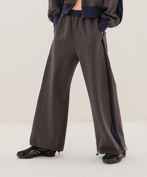 DRESSLAVE(ドレスレイブ)の「set up jersey pants(セットアップジャージーパンツ)(その他パンツ・レディース・ブラック/チャコールグレー・38)」の7枚目の写真