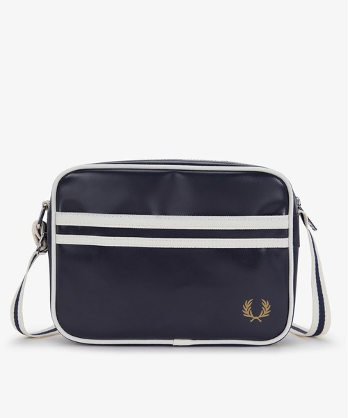 FRED PERRY(フレッドペリー)の「Classic Mini Shoulder Bag/クラシックミニショルダーバッグ(ショルダーバッグ・メンズ・ブラック/ネイビー・ONE SIZE)」の7枚目の写真
