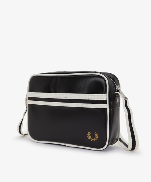 FRED PERRY(フレッドペリー)の「Classic Mini Shoulder Bag/クラシックミニショルダーバッグ(ショルダーバッグ・メンズ・ブラック/ネイビー・ONE SIZE)」の15枚目の写真