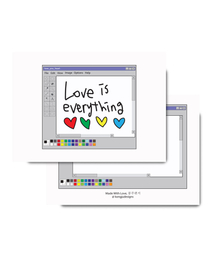 KONGJUDESIGNS（コンジュデザインズ）の「ペイントレターセット（ステーショナリー）」