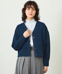 GREY LABEL ワイドケーブルカーディガン