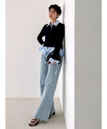 SNIDEL | ストレートデニム(デニムパンツ)