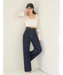 SNIDEL | ストレートデニム(デニムパンツ)