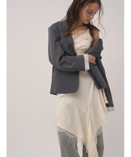 SNIDEL（スナイデル）の「ストレートデニム（デニムパンツ・レディース・グレー/ライトブルー/インディゴブルー・0/1）」の5枚目の写真