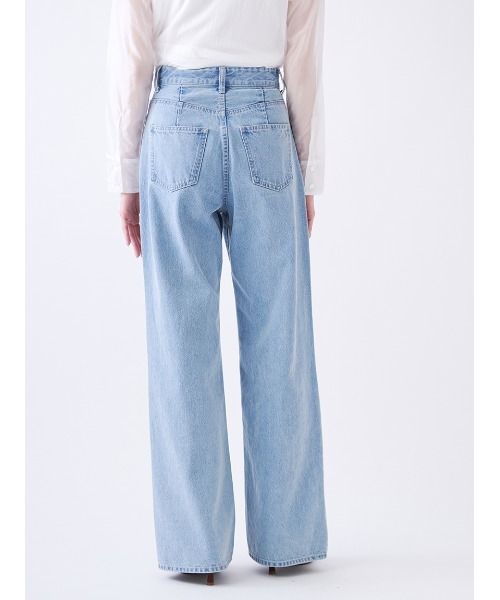 SNIDEL（スナイデル）の「ストレートデニム（デニムパンツ・レディース・グレー/ライトブルー/インディゴブルー・0/1）」の16枚目の写真