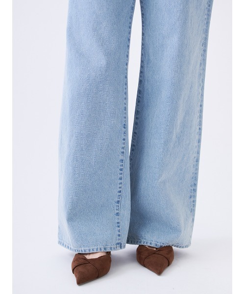 SNIDEL（スナイデル）の「ストレートデニム（デニムパンツ・レディース・グレー/ライトブルー/インディゴブルー・0/1）」の20枚目の写真