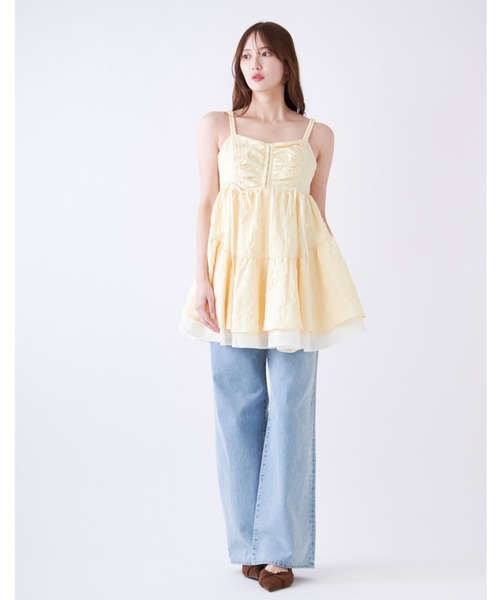 SNIDEL（スナイデル）の「ストレートデニム（デニムパンツ・レディース・グレー/ライトブルー/インディゴブルー・0/1）」の21枚目の写真