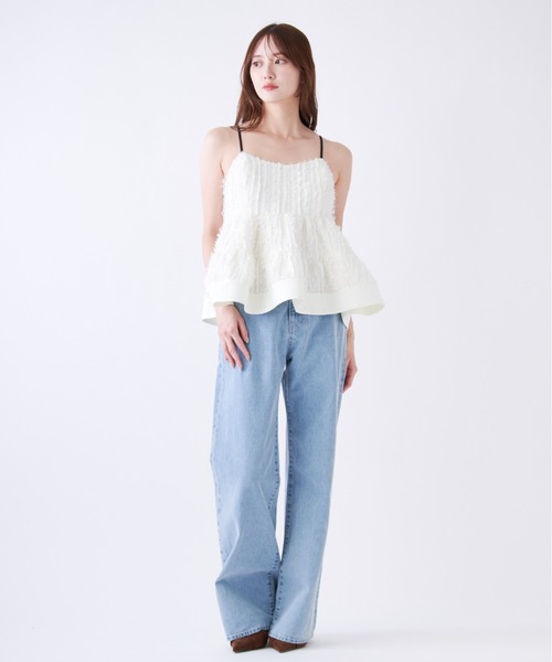 SNIDEL（スナイデル）の「ストレートデニム（デニムパンツ・レディース・グレー/ライトブルー/インディゴブルー・0/1）」の22枚目の写真