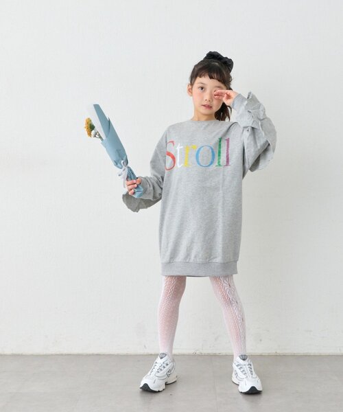 CIAOPANIC TYPY（チャオパニックティピー）の「《WEB限定》【KIDS】サラッと快適！ロゴバックフリルワンピ(ジュニアサイズあり)（ワンピース・キッズ・サックスブルー/グレー/イエロー・110/130/150）」の13枚目の写真