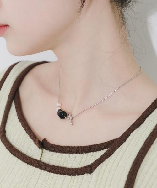 SMELLY（スメリー）の「モチーフトップスライドネックレス（ネックレス・レディース・シルバー系その他・-）」の4枚目の写真