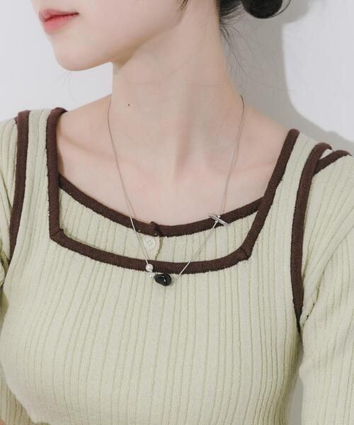 SMELLY（スメリー）の「モチーフトップスライドネックレス（ネックレス・レディース・シルバー系その他・-）」の7枚目の写真