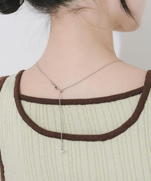 SMELLY（スメリー）の「モチーフトップスライドネックレス（ネックレス・レディース・シルバー系その他・-）」の9枚目の写真