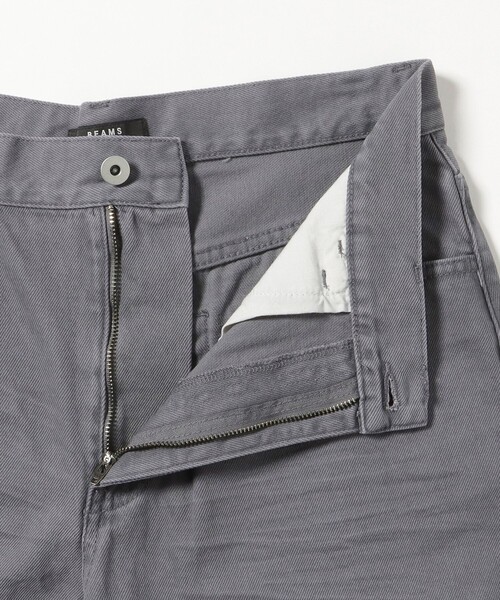 BEAMS HEART（ビームスハート）の「カラー カーブ バギー デニム（デニムパンツ・メンズ・チャコールグレー/ライトブラウン・SMALL/MEDIUM/LARGE）」の22枚目の写真