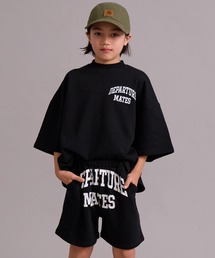 PAIRMANON STREET（ペアマノンストリート）の「裏毛 ロゴプリント セットアップ 半袖 ショートパンツ【PAIRMANON STREET】（セットアップ）」