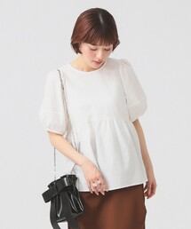 Ray BEAMS | ランタンスリーブ ギャザー ブラウス(シャツ/ブラウス)