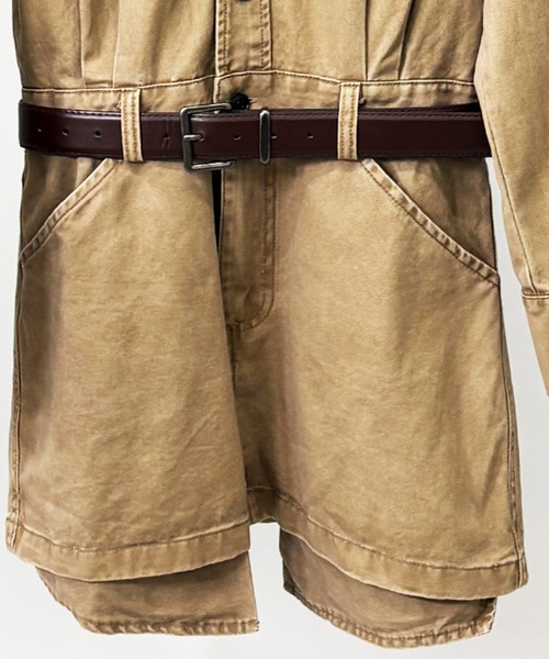 FOLLOWIN（フォロウィン）の「長袖ワンピース（ワンピース・レディース・カーキ・MEDIUM）」の5枚目の写真