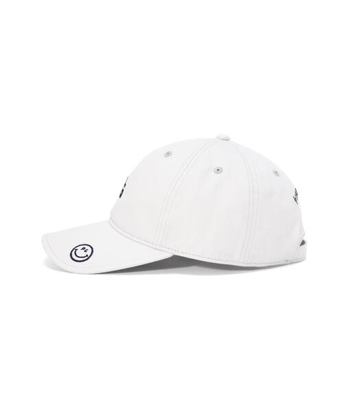 PEARLY GATES(パーリーゲイツ)の「【PEARLY GATES】シンプルアイコンキャップ (UNISEX)(キャップ・レディース・ベージュ/ネイビー/ブルー系その他・FREE)」の8枚目の写真