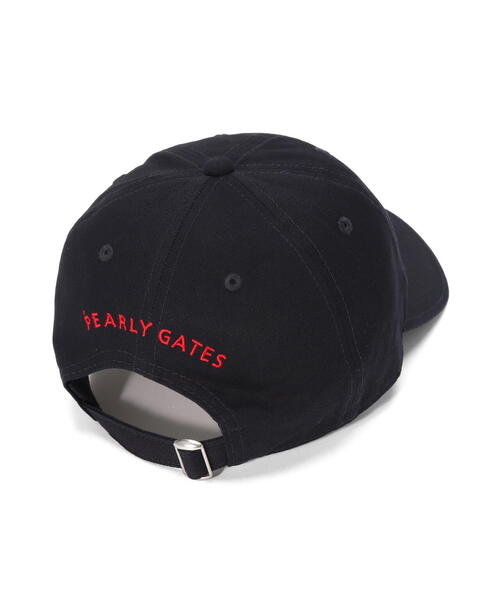 PEARLY GATES(パーリーゲイツ)の「【PEARLY GATES】シンプルアイコンキャップ (UNISEX)(キャップ・レディース・ベージュ/ネイビー/ブルー系その他・FREE)」の10枚目の写真