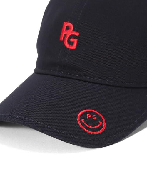 PEARLY GATES(パーリーゲイツ)の「【PEARLY GATES】シンプルアイコンキャップ (UNISEX)(キャップ・レディース・ベージュ/ネイビー/ブルー系その他・FREE)」の14枚目の写真