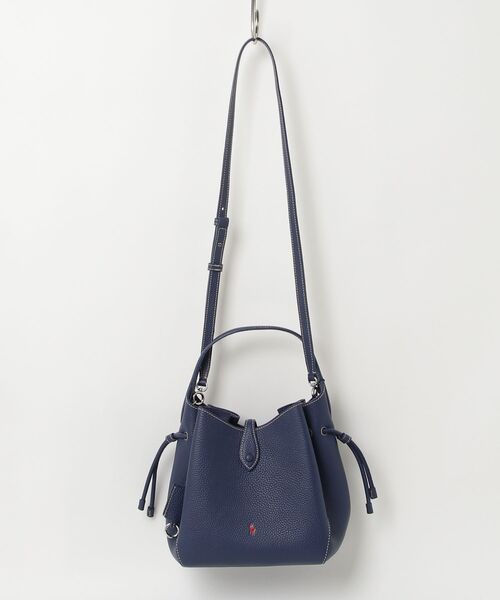 Polo Play レザー ドローストリング バッグ（ショルダーバッグ）｜POLO