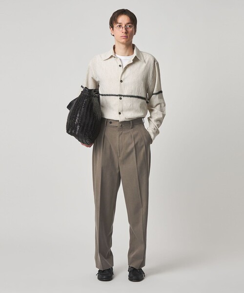 Steven Alan＞ グレース ツイル イン ツープリーツ ドレス トラウザー