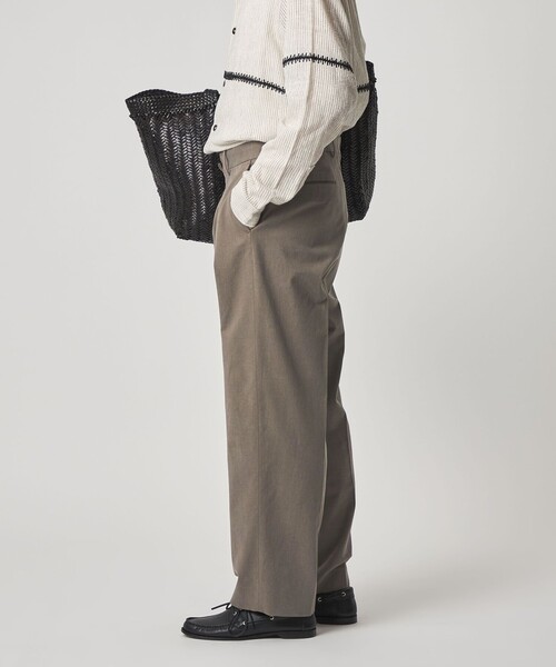 Steven Alan＞ グレース ツイル イン ツープリーツ ドレス トラウザー