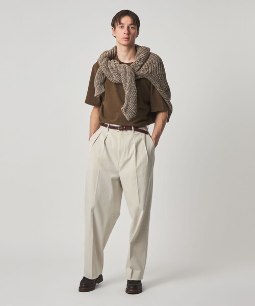 Steven Alan＞ グレース ツイル イン ツープリーツ ドレス トラウザー