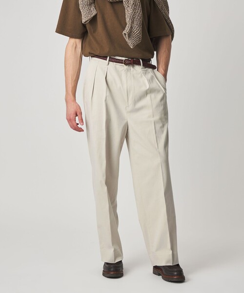 Steven Alan＞ グレース ツイル イン ツープリーツ ドレス トラウザー